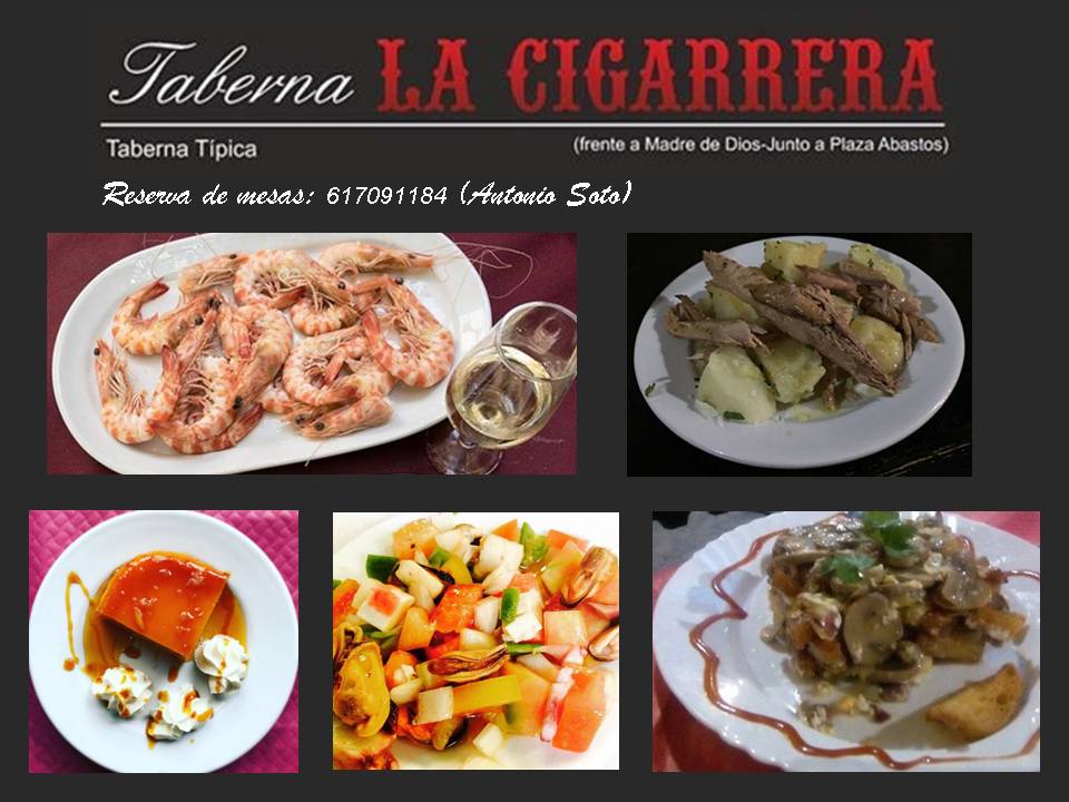 Informacin de nuestra taberna La Cigarrera